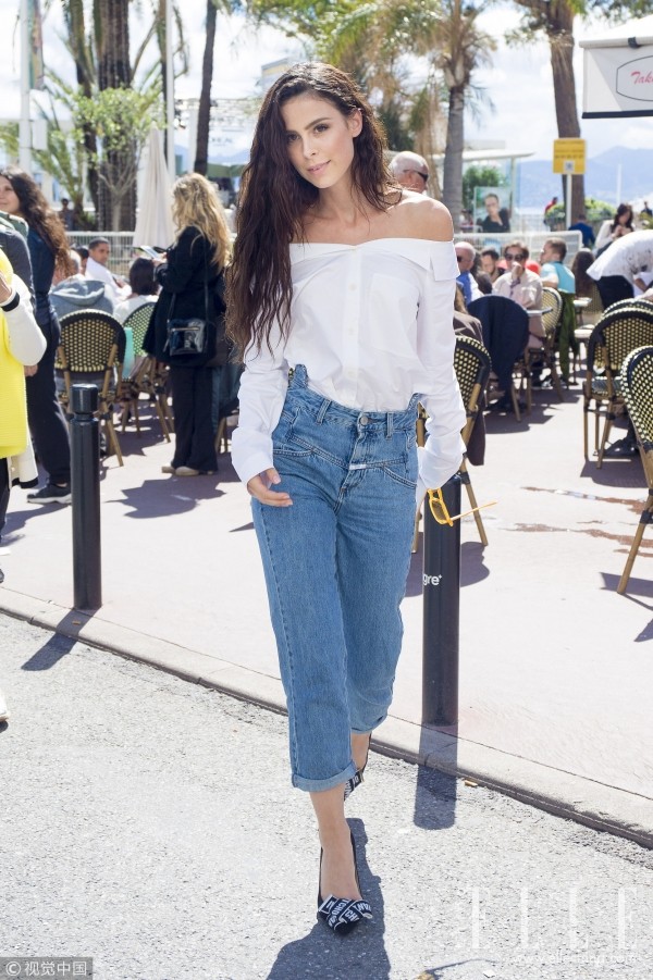 方领、V领、一字领,夏日显瘦领型大Battle