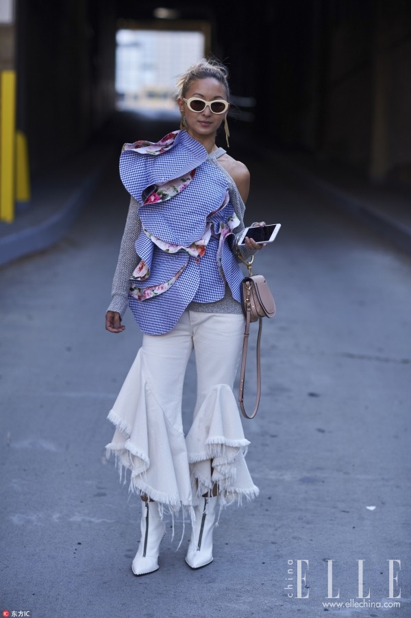 现在的裤脚都这么美 谁还舍得卷起来穿?