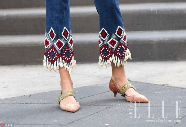现在的裤脚都这么美 谁还舍得卷起来穿?