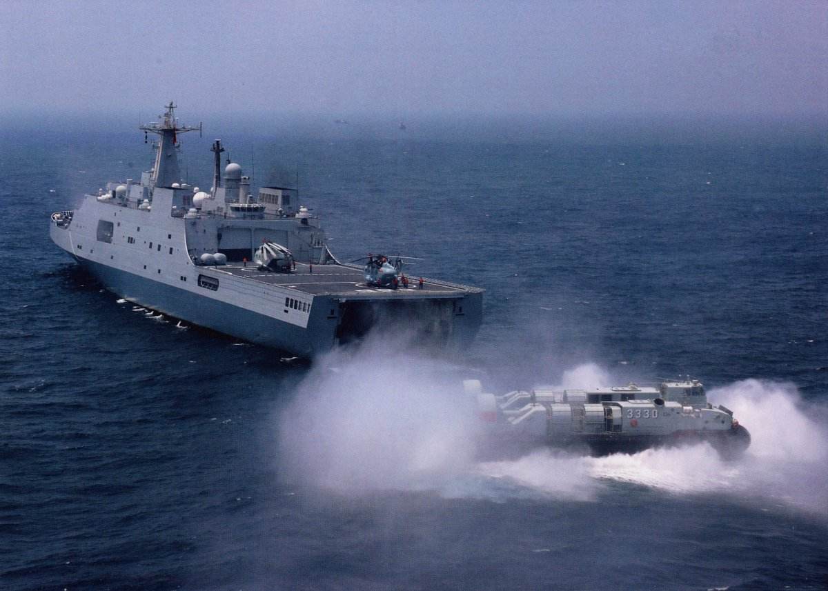 港媒:中国陆战队规模显著扩大 开建075两栖舰