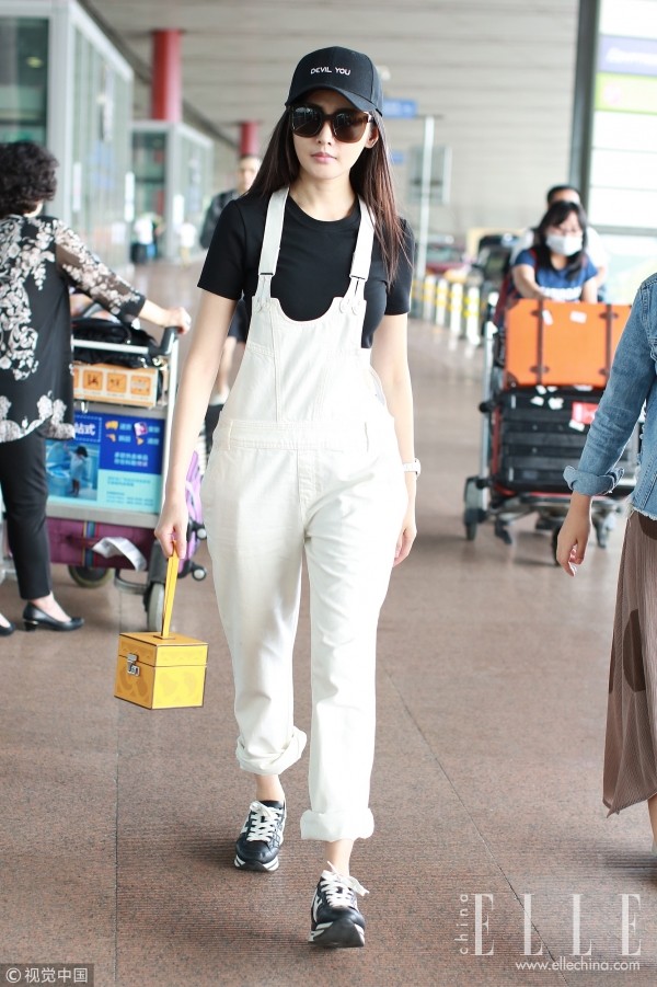 刘诗诗、马思纯群星种草的背带裤到底有什么魔力?