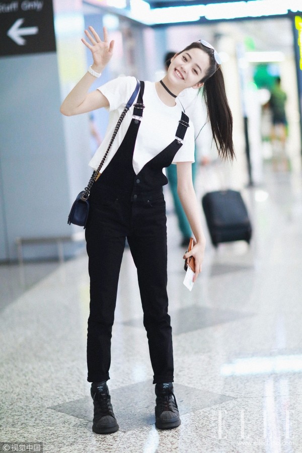 刘诗诗、马思纯群星种草的背带裤到底有什么魔力?